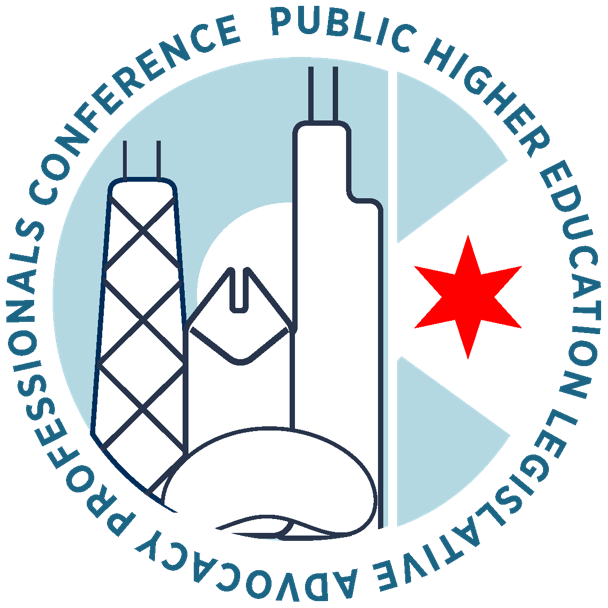 logo for the Public Higher Education Legislative Advocacy Professionals Conference